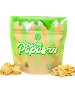 INFUSED POPCORN - GREEN CARAMEL APPLE